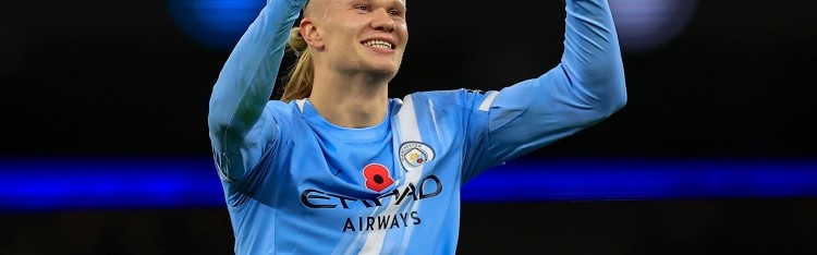 kaiyun-哈兰德在英超对阵曼联直接参与11球，贡献8球3助超过任何曼城球员