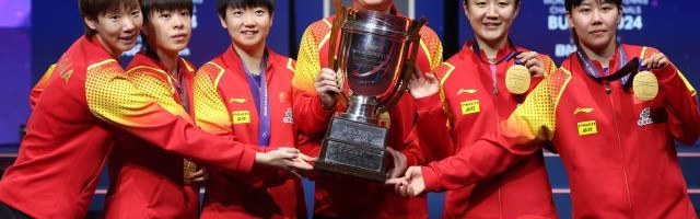 开云体育网址-险胜！中国女乒3比2日本 豪取世乒赛女团六连冠