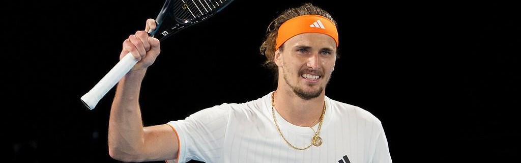 开云体育入口-兹维列夫3-1击败勒纳-钱，连续三年跻身澳网男单四强